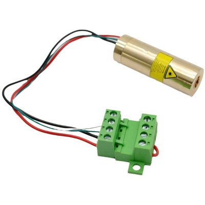 Максимальный рабочий ток 500mA 3V 5V 12V желтый лазерный модуль для медицинских приложений