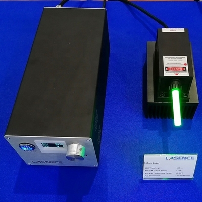 561nm/563nm Fiber Coupled Laser с ±10% стабильностью питания и SMA905 Fiber Connector