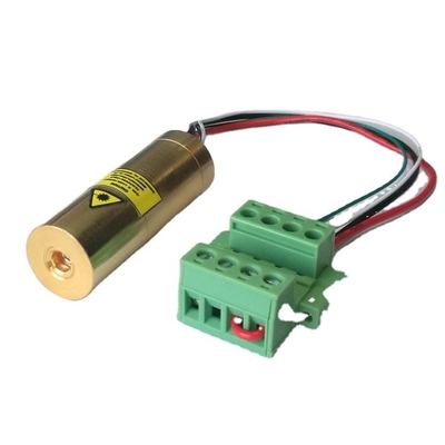 Высокая стабильность 561nm 10mw Yellow Green Dot Laser Module с низким уровнем шума и хорошим лучом
