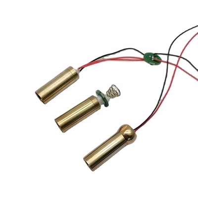 Mini 8mm Yellow Laser Module PWM/50% рабочий цикл ≤5mm Диаметр луча для лазерного выравнивания
