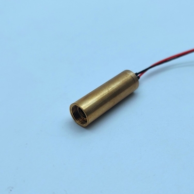 Mini 8mm Yellow Laser Module PWM/50% рабочий цикл ≤5mm Диаметр луча для лазерного выравнивания