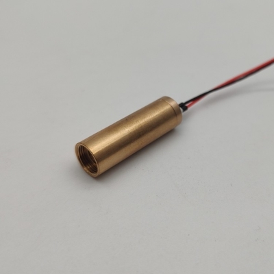 Mini 8mm Yellow Laser Module PWM/50% рабочий цикл ≤5mm Диаметр луча для лазерного выравнивания