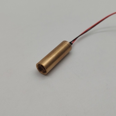 Mini 8mm Yellow Laser Module PWM/50% рабочий цикл ≤5mm Диаметр луча для лазерного выравнивания